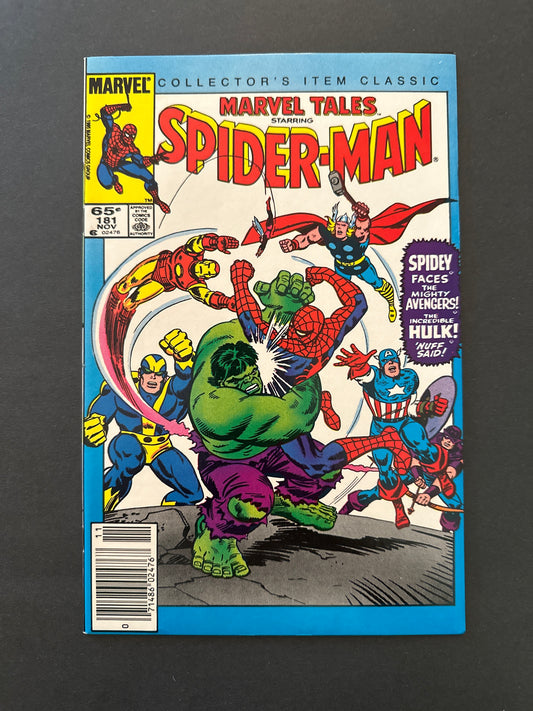 Marvel Tales #181  1985