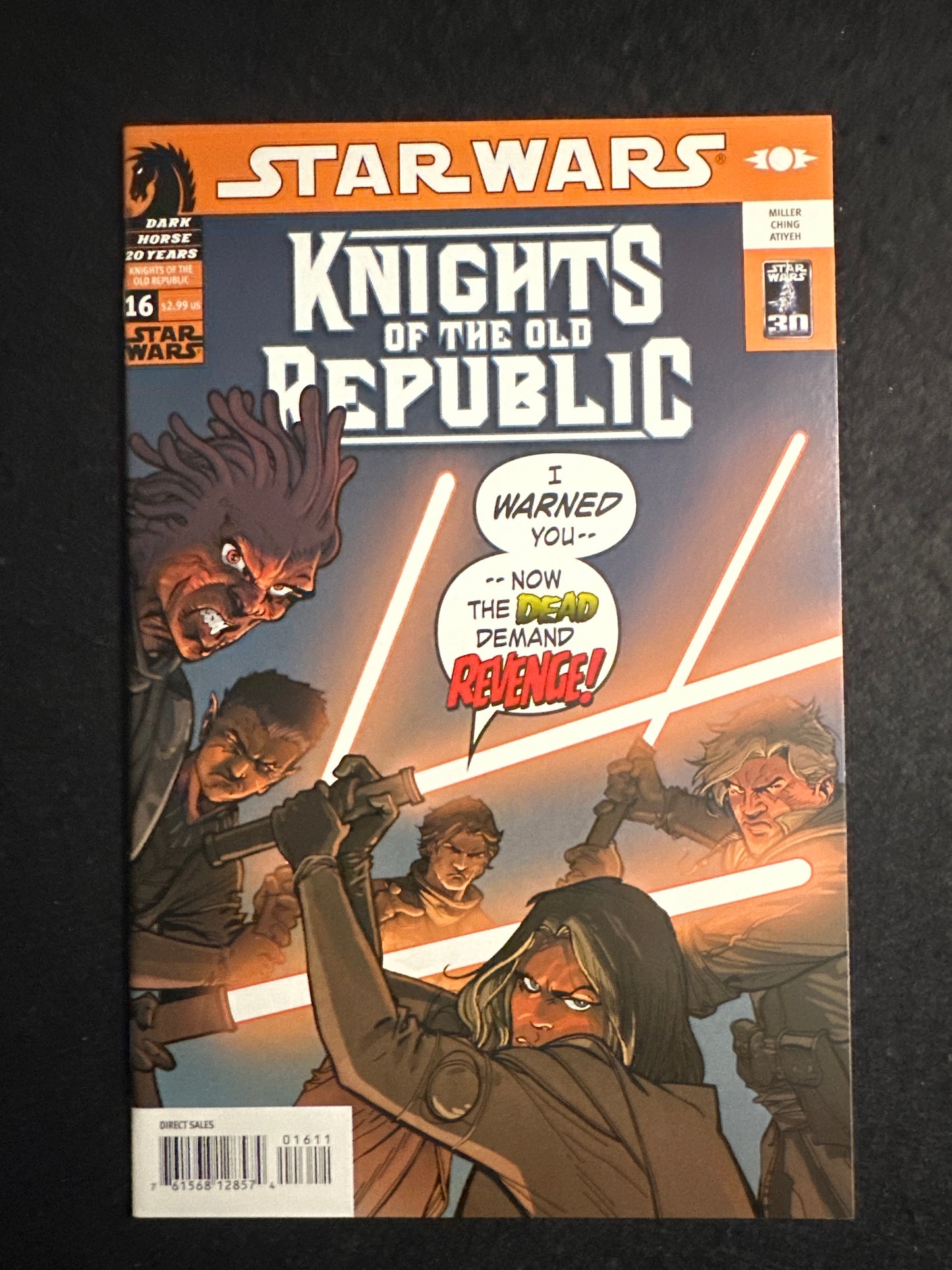 STAR WARS Knights of the Old Republic #16 2007 (NM)