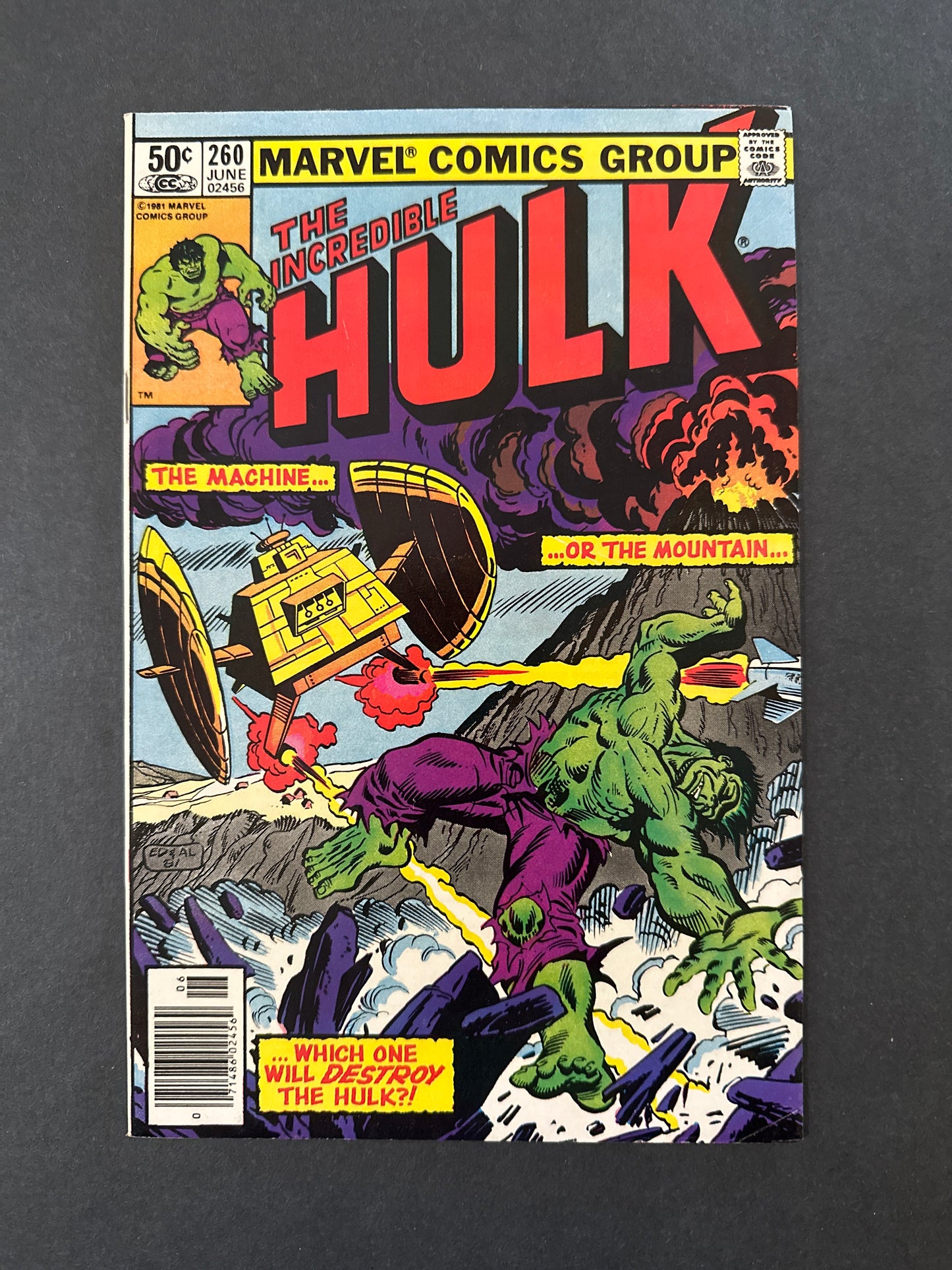 Incredible Hulk #260 1981