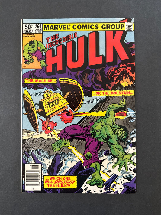 Incredible Hulk #260 1981