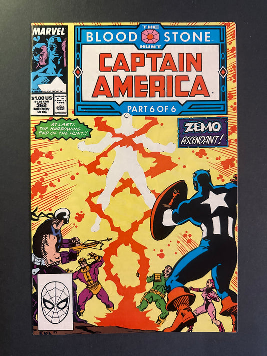 Captain America #362 1989