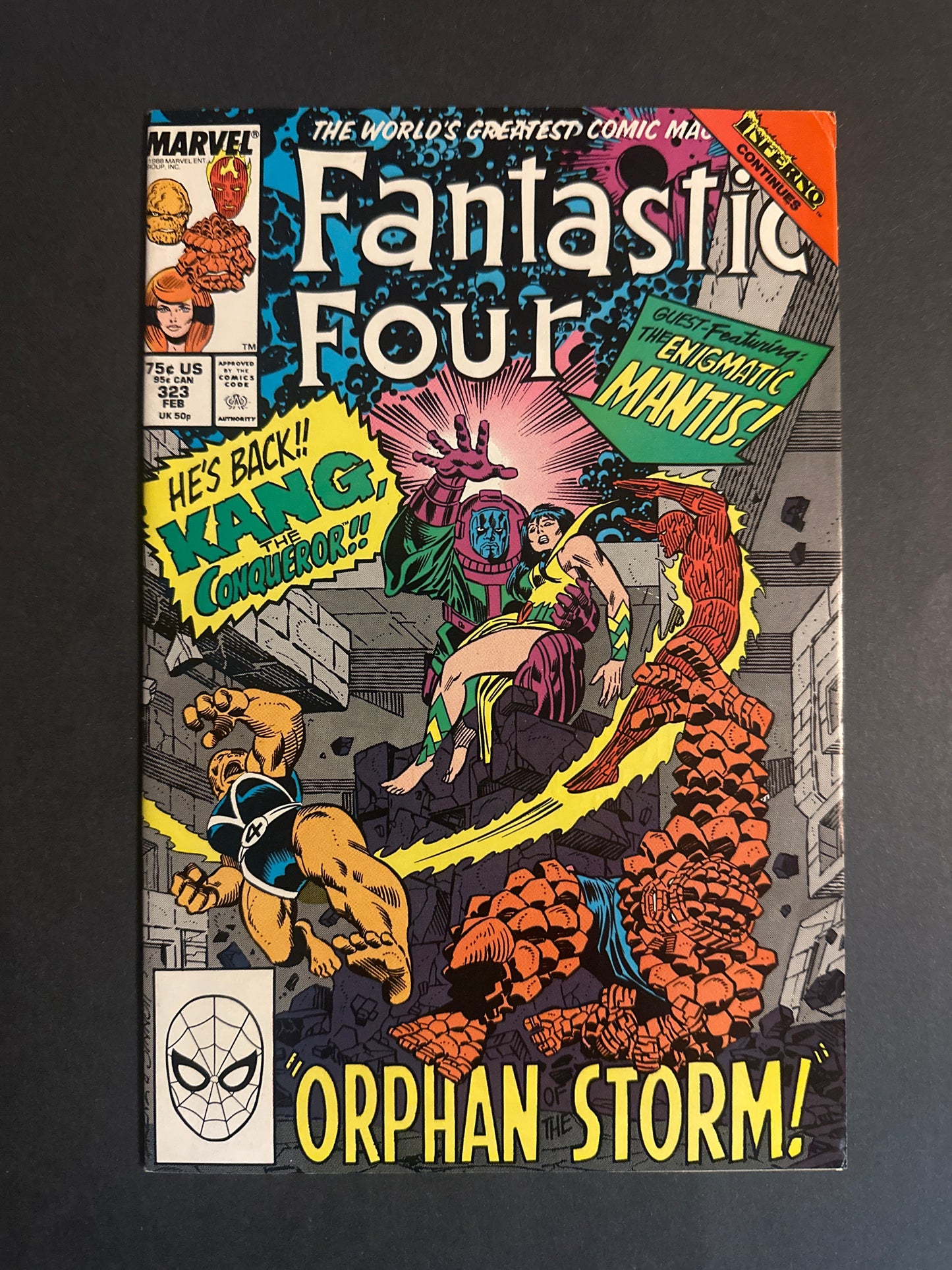 Fantastic Four #323 1989