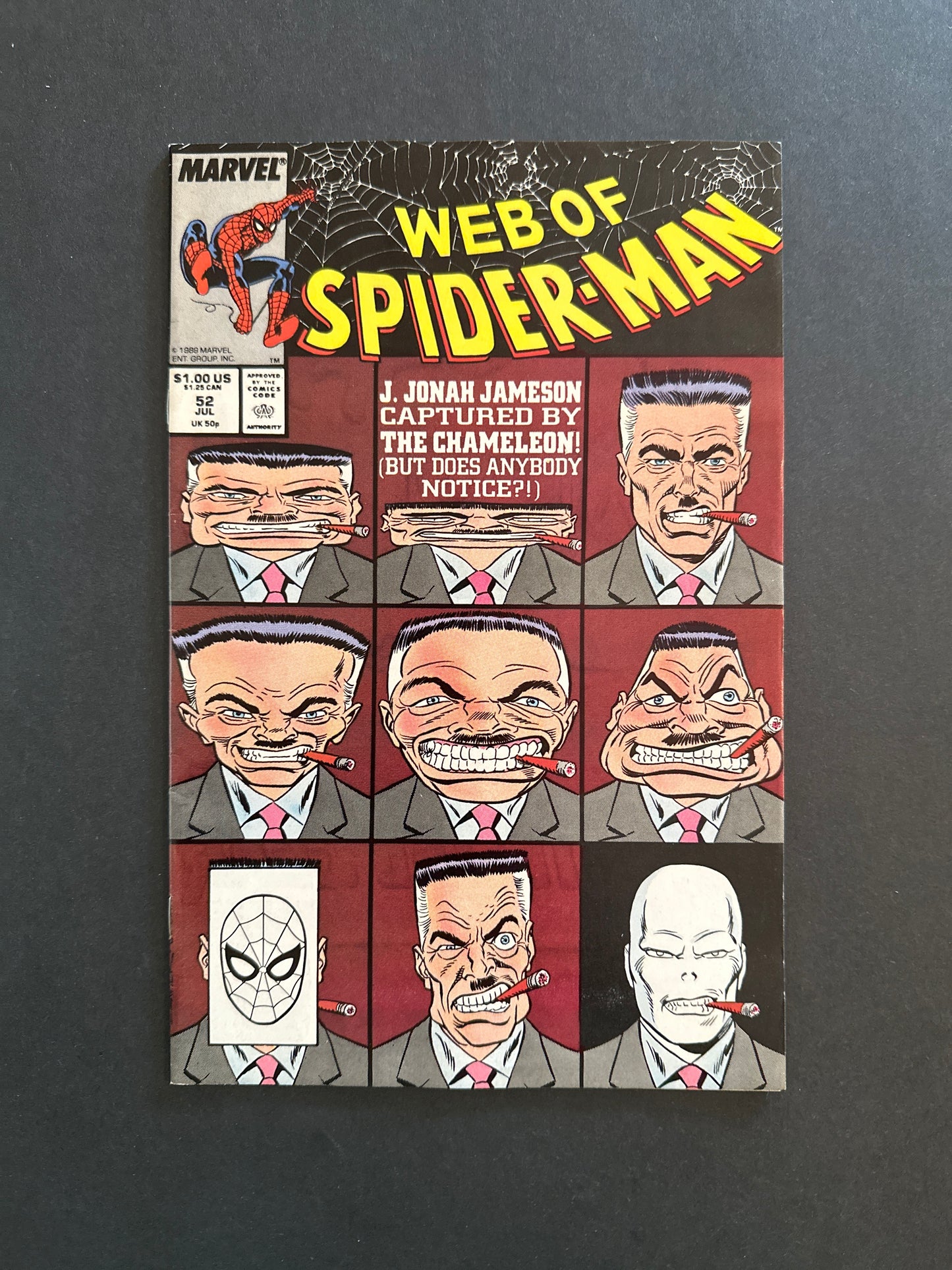 Web of Spider-Man #52 1989