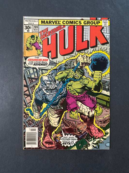 Incredible Hulk #209 1977