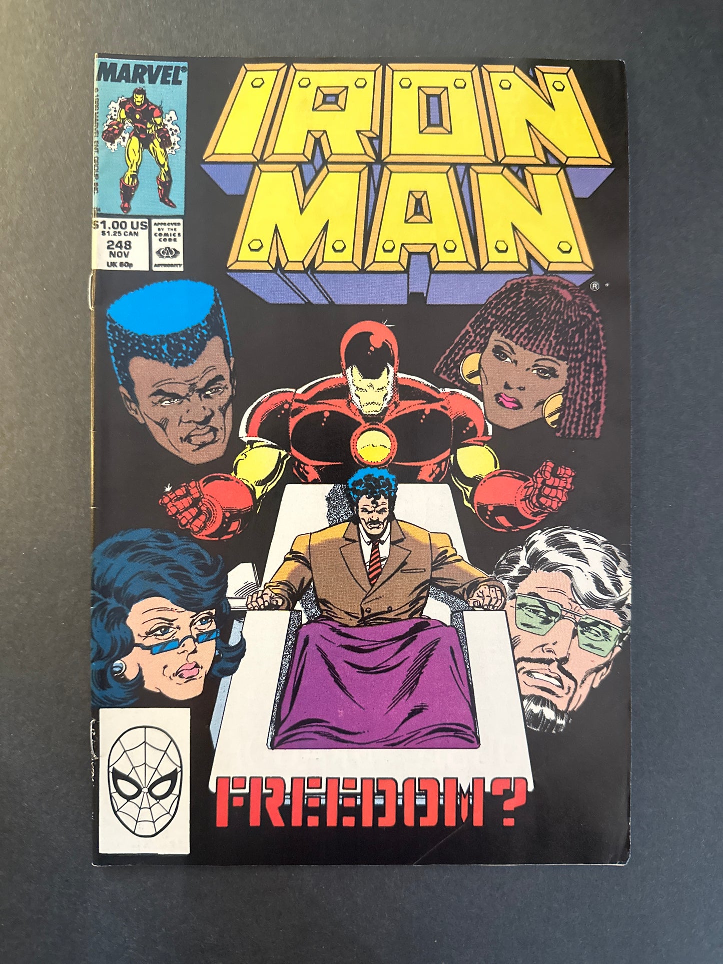 IRON MAN #248 1989