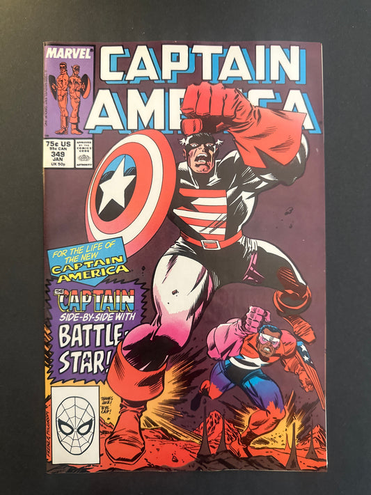 Captain America #349 1988