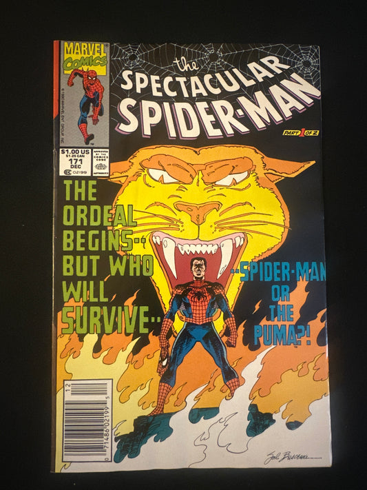 Spectacular Spider-Man #171 1990