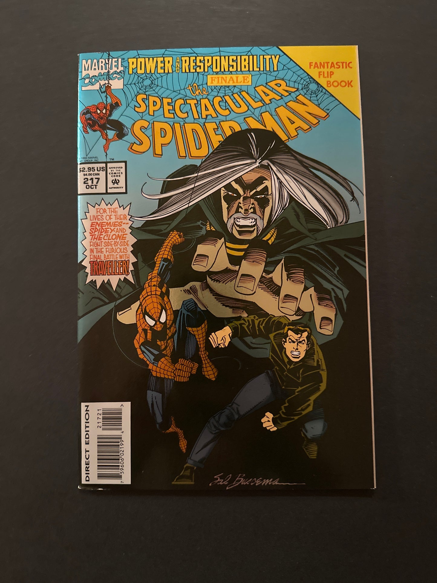 Spectacular Spider-Man #217 1994 Foil Variant