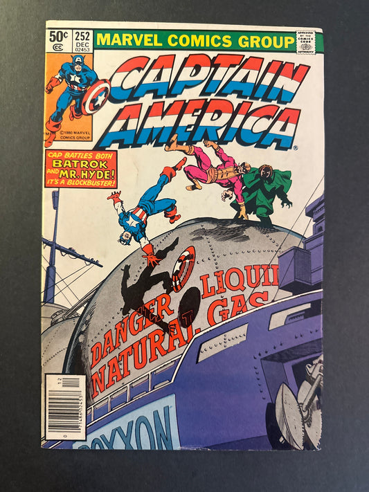 Captain America #252 1980