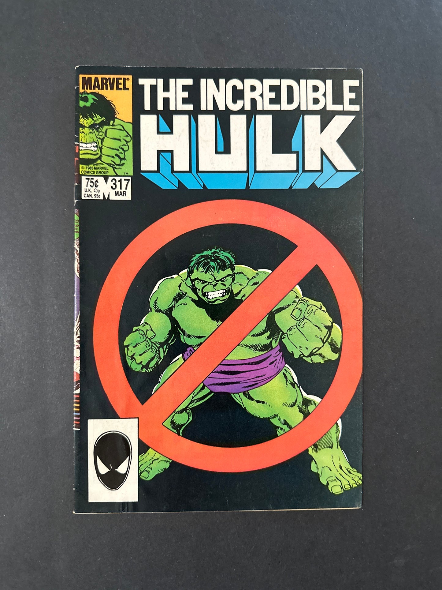 Incredible Hulk  #317 1986