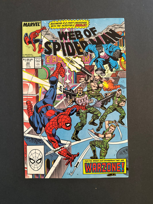 Web of Spider-Man #44 1988