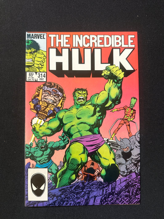 Incredible Hulk #314 1985