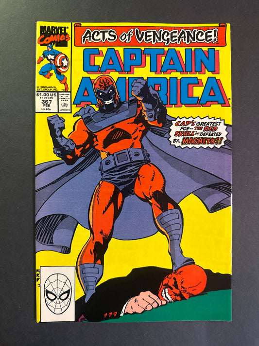 Captain America #367 1990