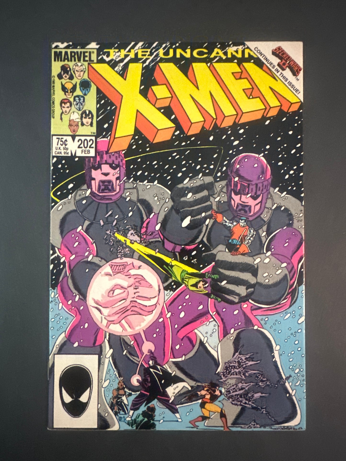 Uncanny X-Men #202 1986