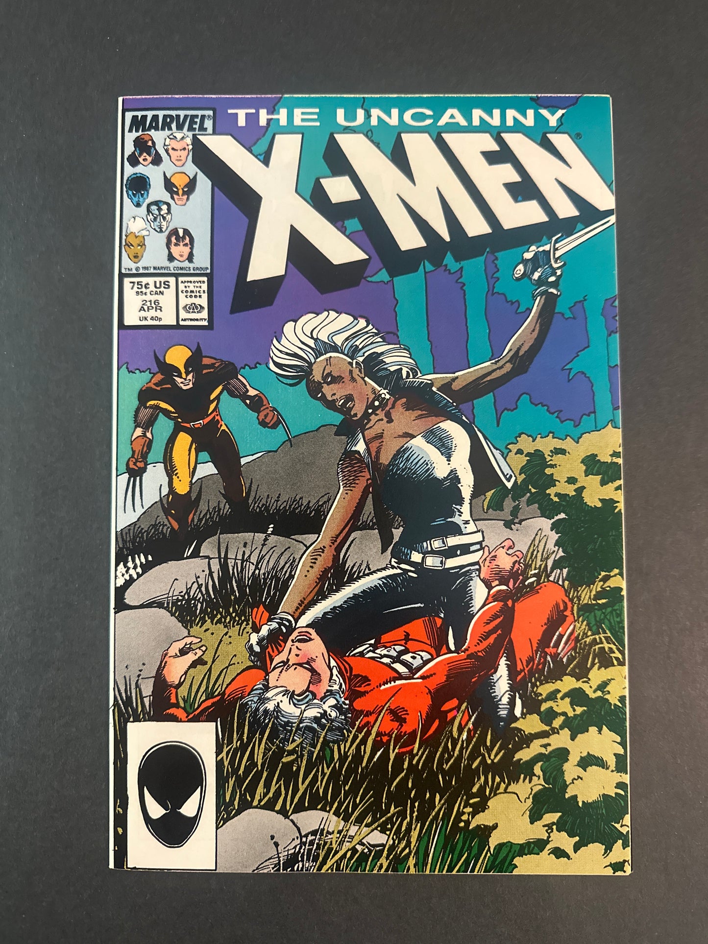 Uncanny X-Men #216 1987