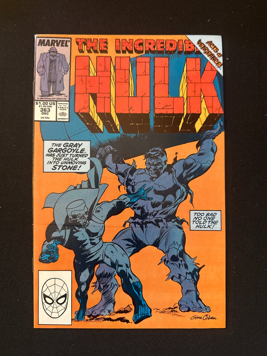 Incredible Hulk #363 1989