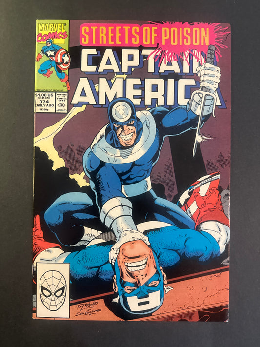 Captain America #374 1990