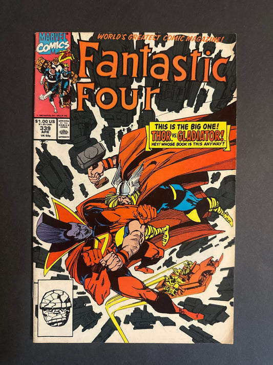 Fantastic Four #339 1990