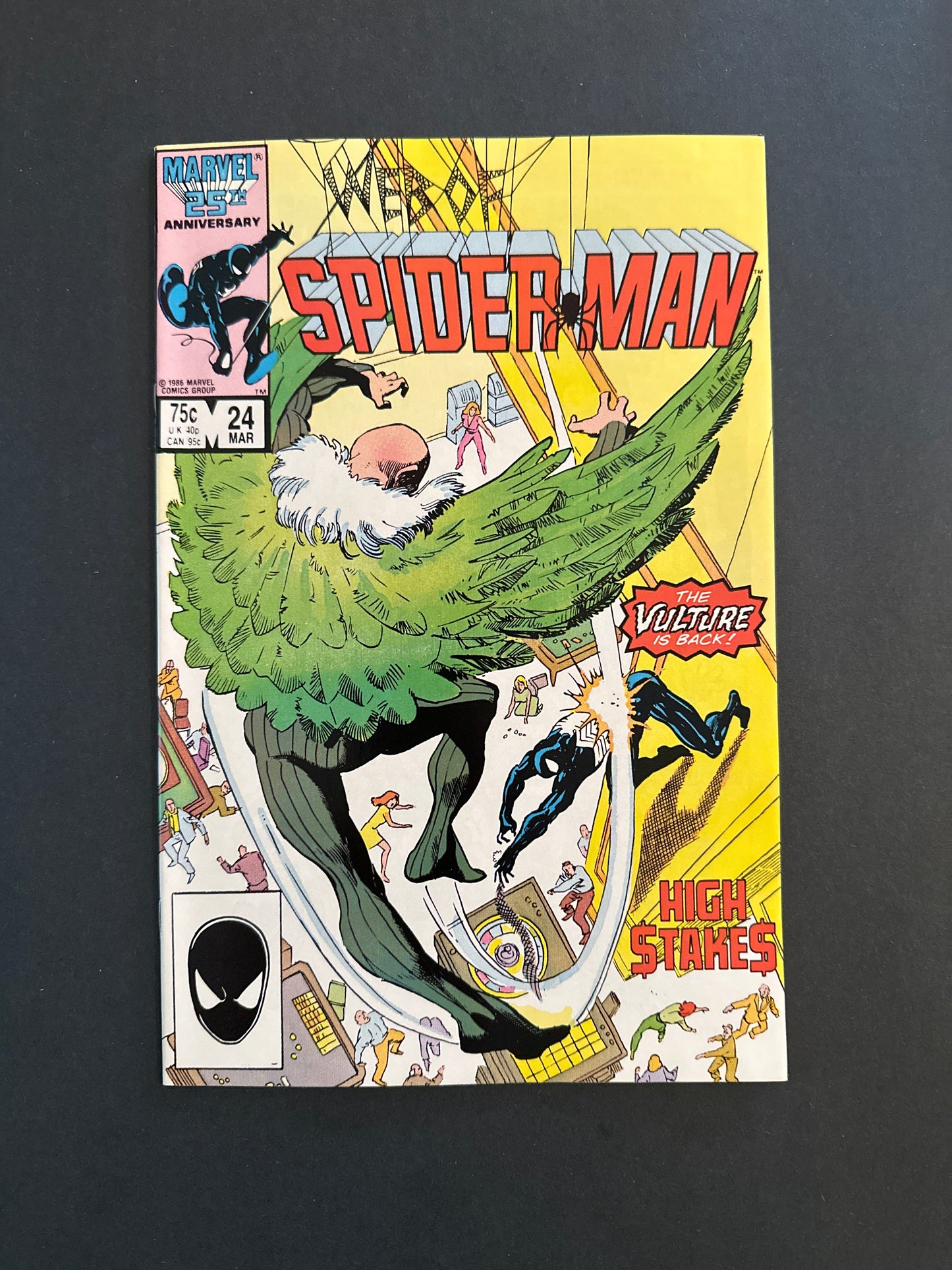 Web of Spider-Man #24 1987