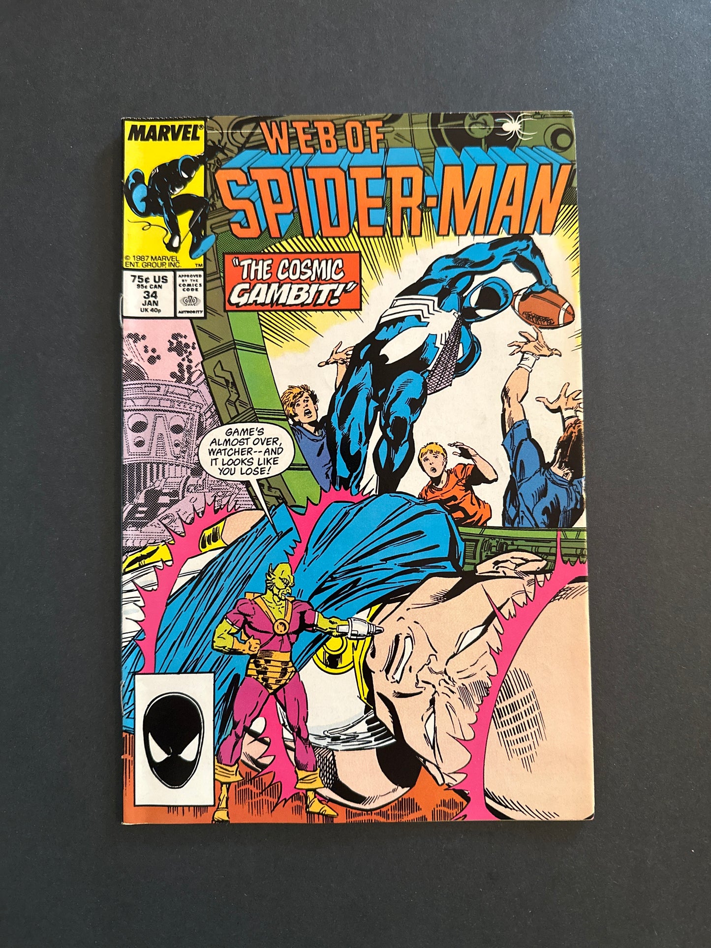 Web of Spider-Man #34 1988