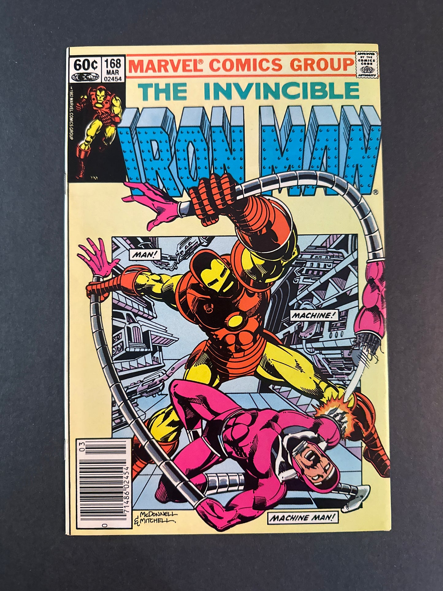 IRON MAN #168 1983