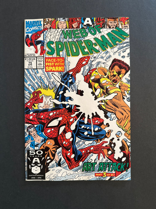 Web of Spider-Man #75 1991