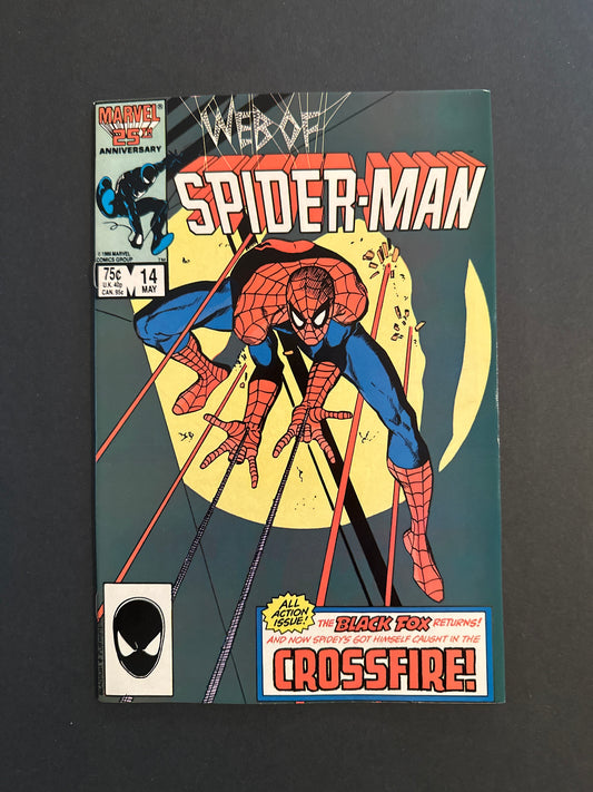 Web of Spider-Man #14 1986
