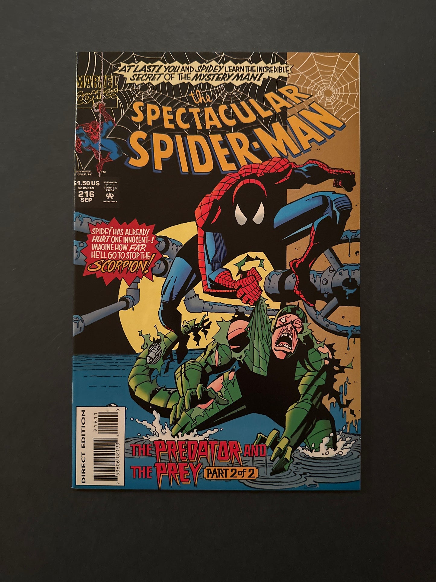 Spectacular Spider-Man #216 1994