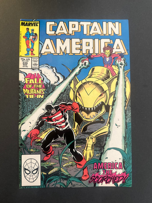 Captain America #339 1988