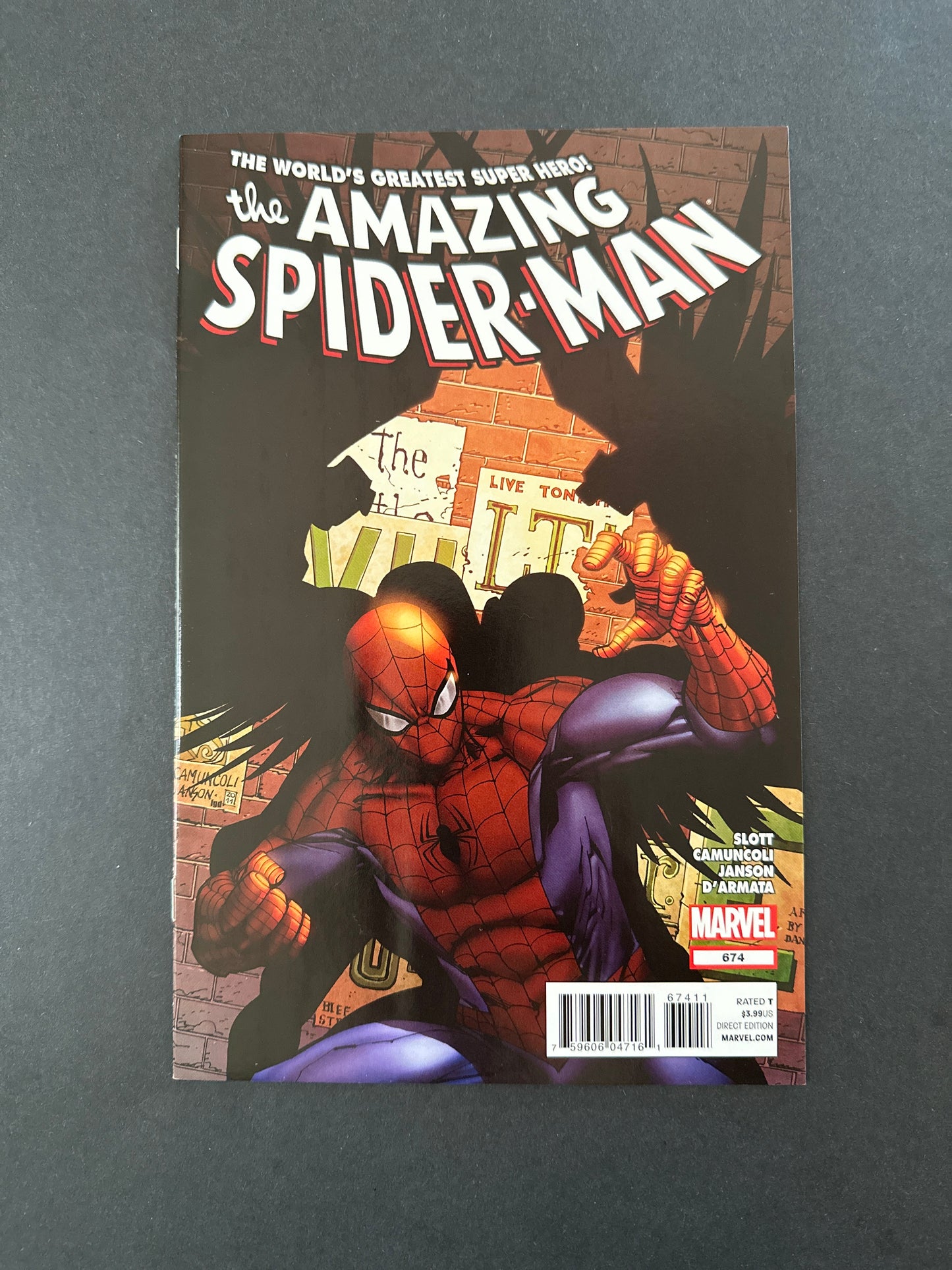 Amazing Spider-Man #674 2012￼
