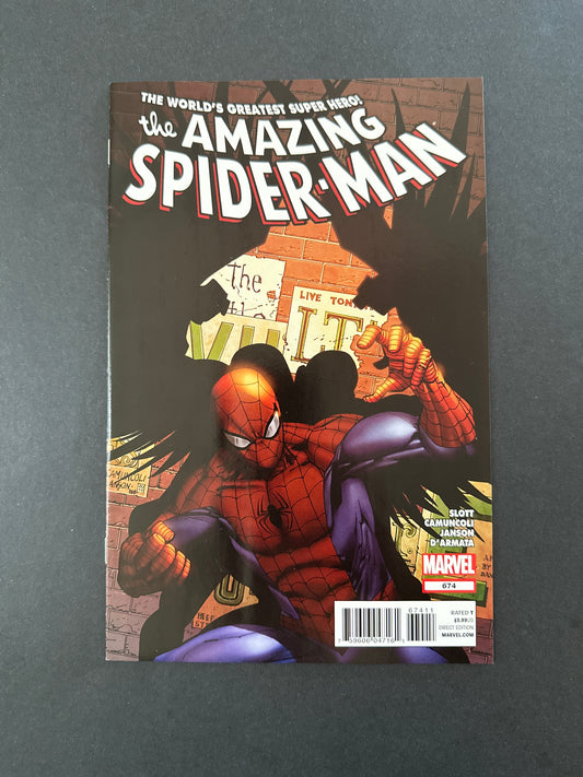 Amazing Spider-Man #674 2012