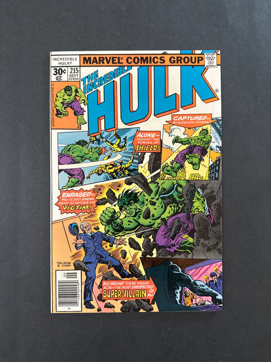 Incredible Hulk  #215 1977