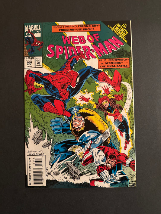 Web of Spider-Man #106 1993