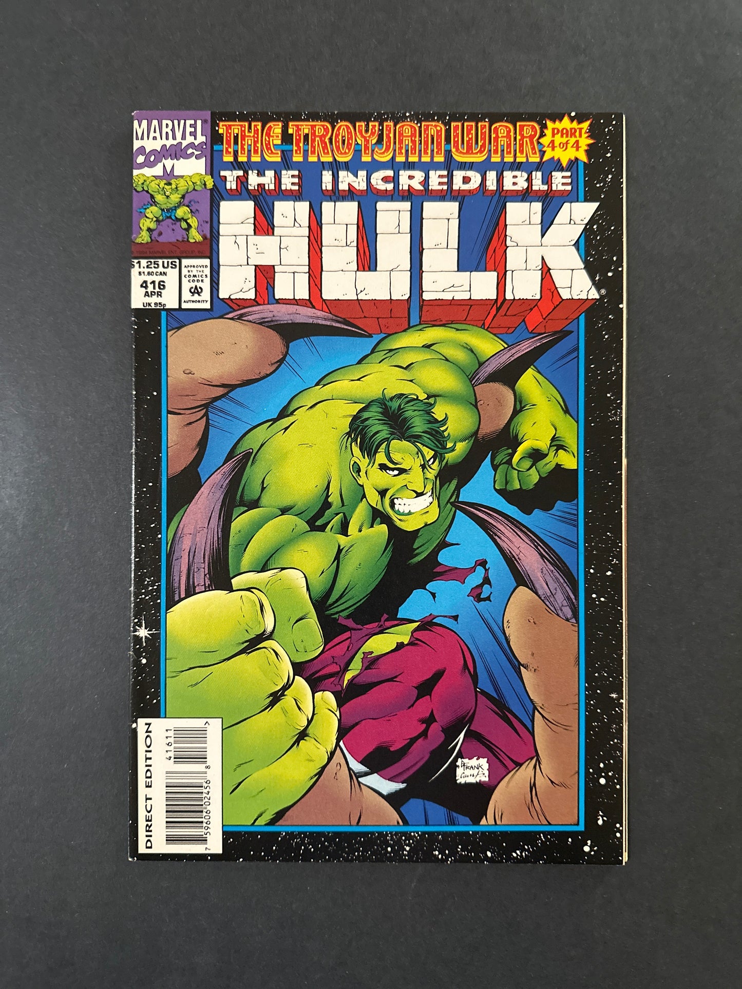 Incredible Hulk #416 1994