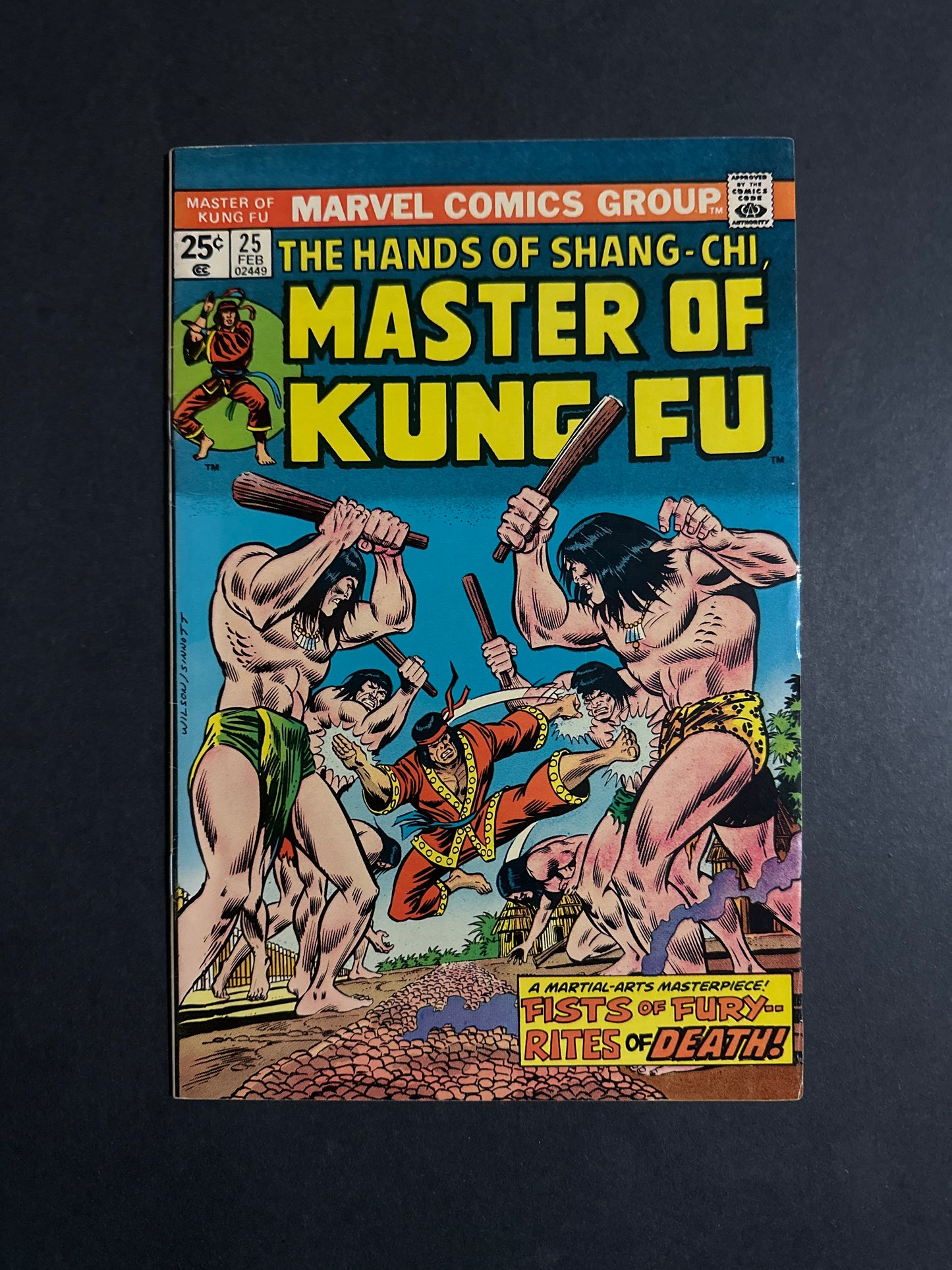 Master Of Kung Fu #25 1975