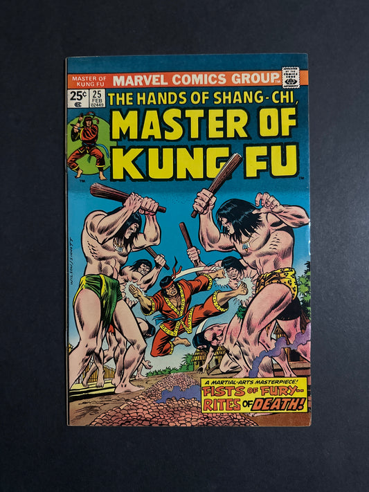 Master Of Kung Fu #25 1975