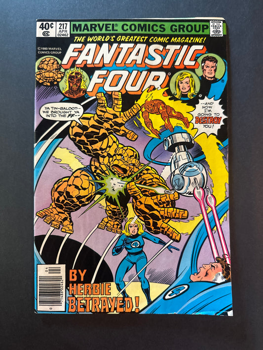 Fantastic Four #217 1980