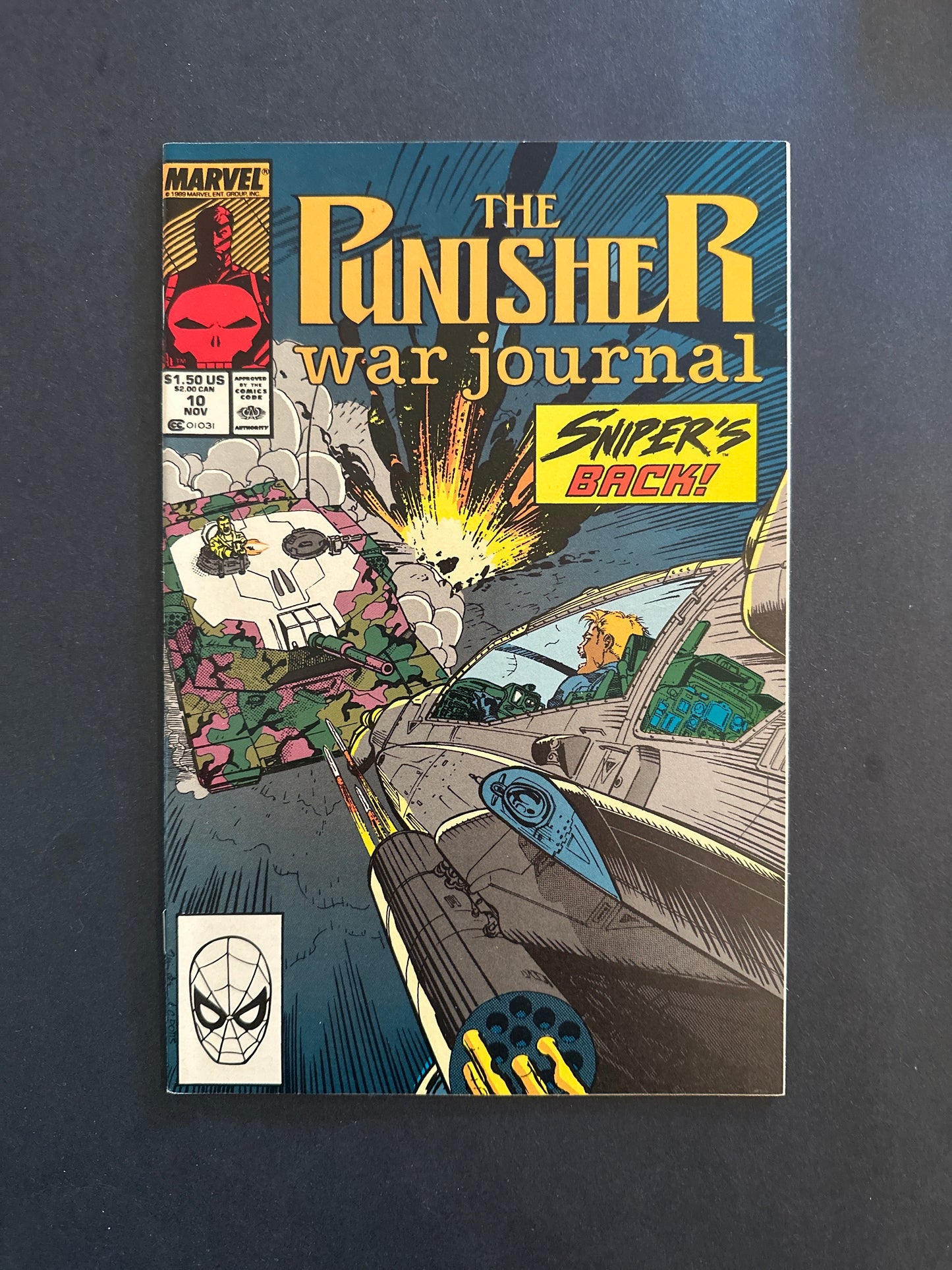 The Punisher War Journal #10 1989