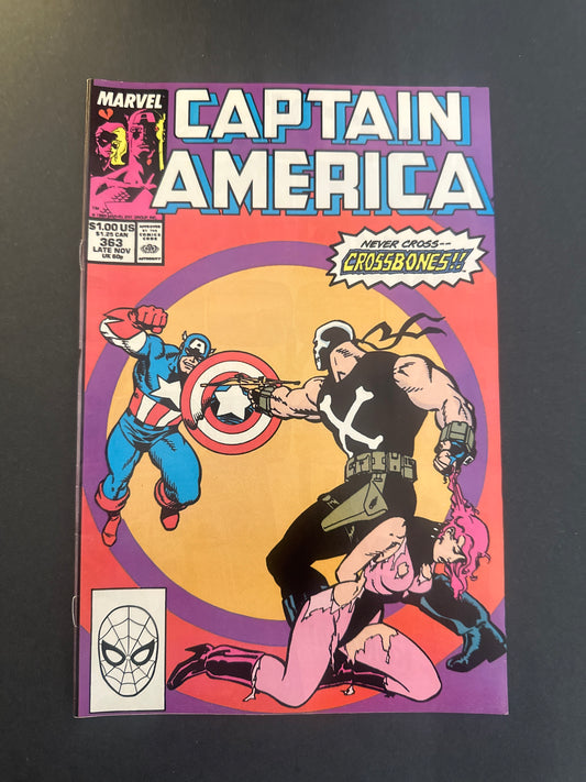 Captain America #363 1989