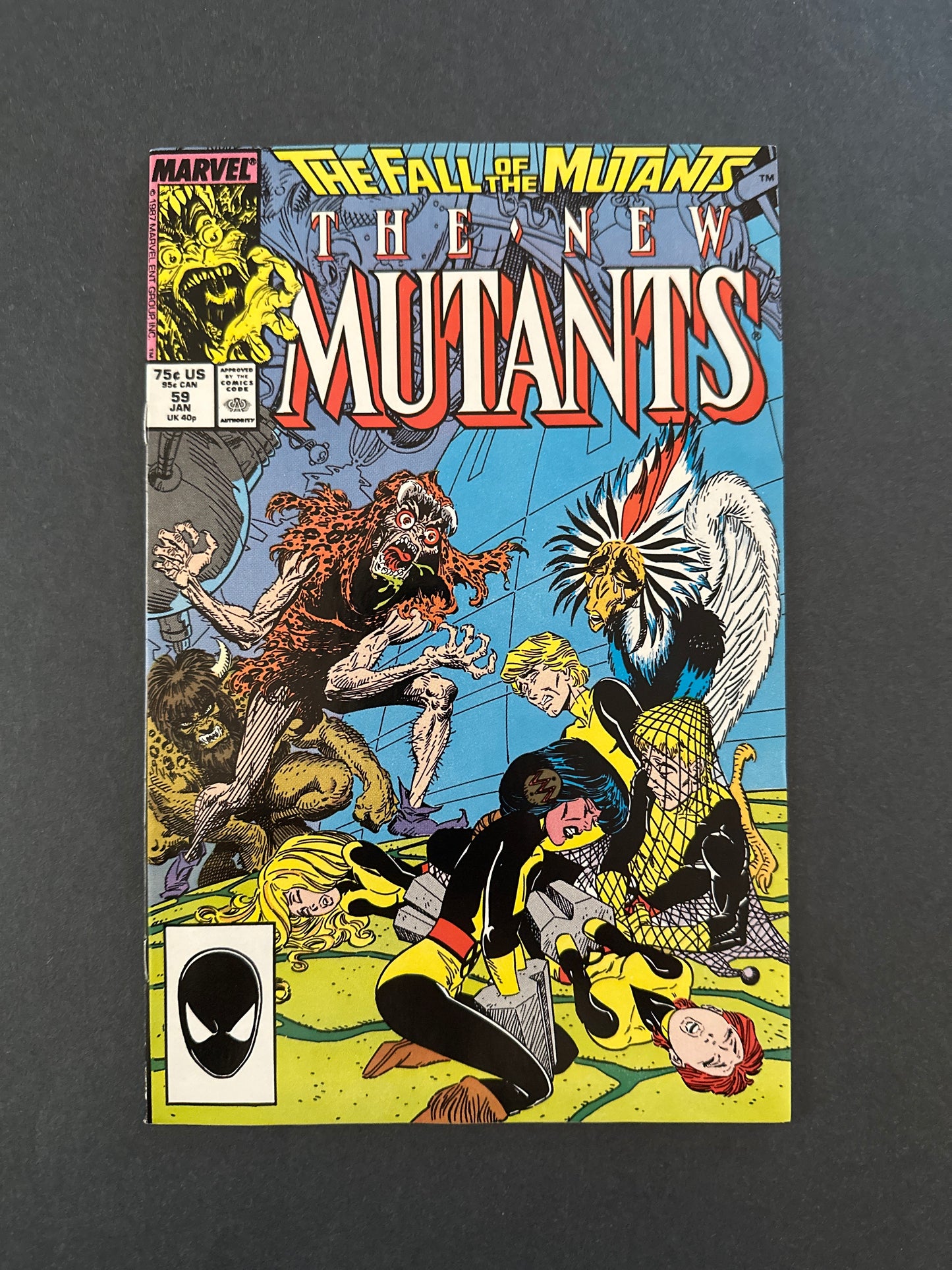 The New Mutants #59 1988