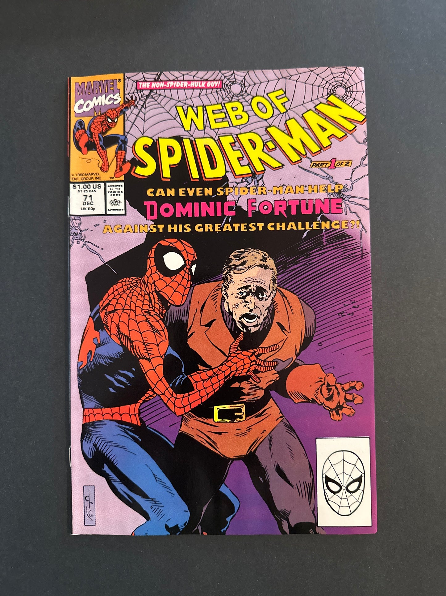 Web of Spider-Man #71 1990