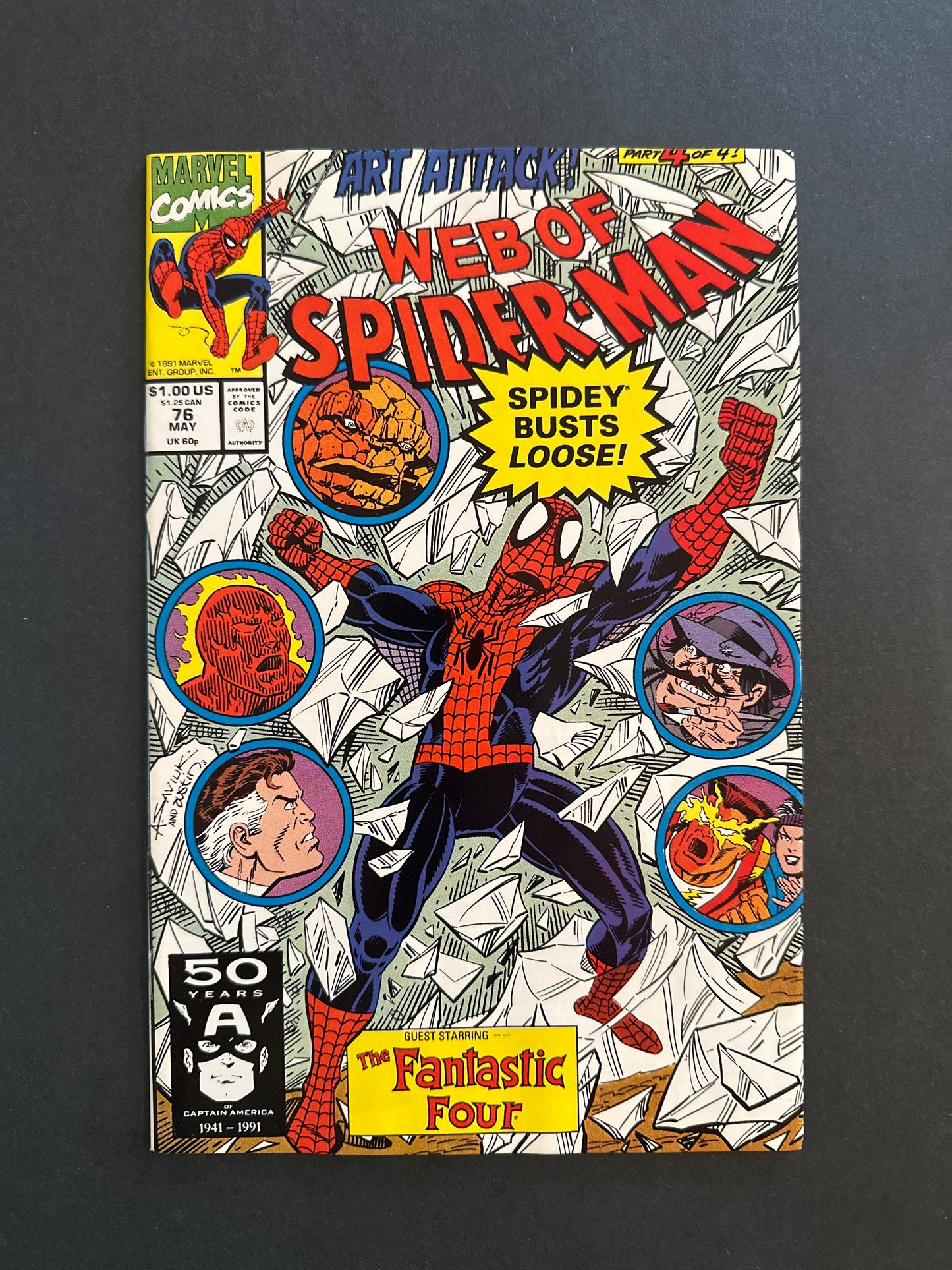 Web of Spider-Man #76 1991