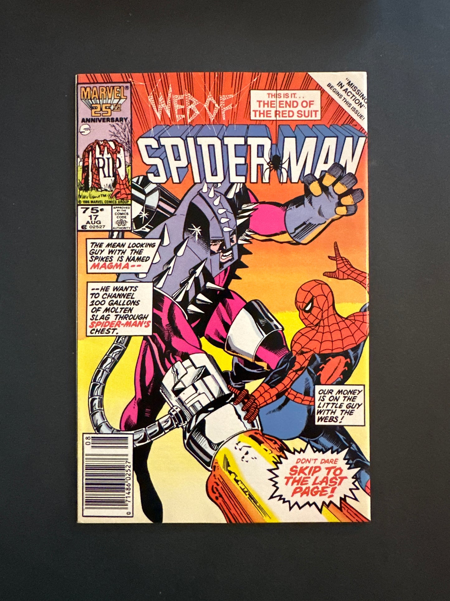 Web of Spider-Man #17 1986