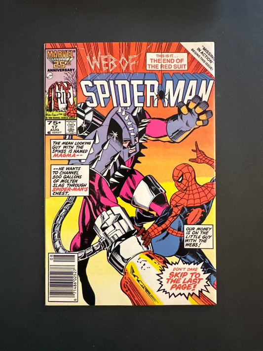 Web of Spider-Man #17 1986