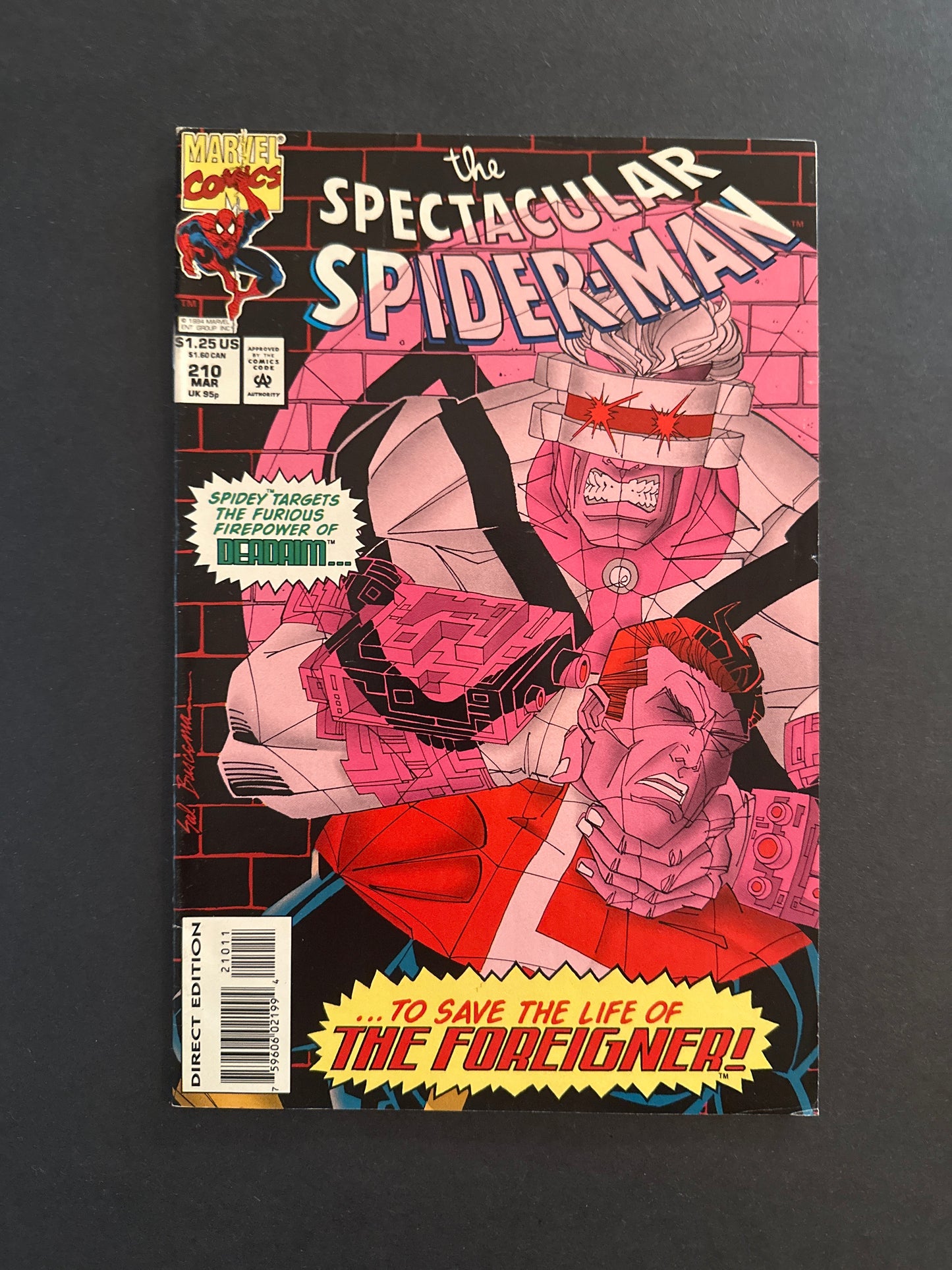 Spectacular Spider-Man #210 1994