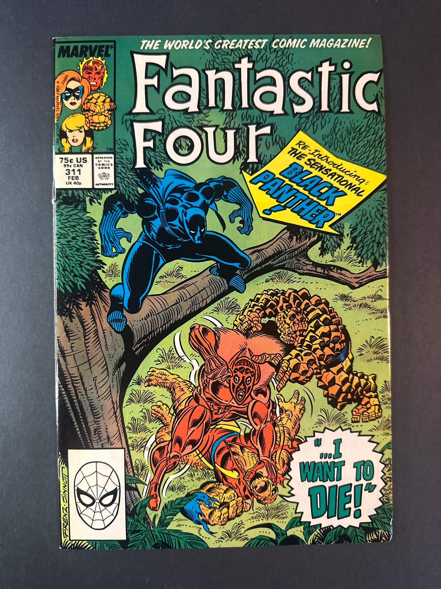 Fantastic Four #311 1988