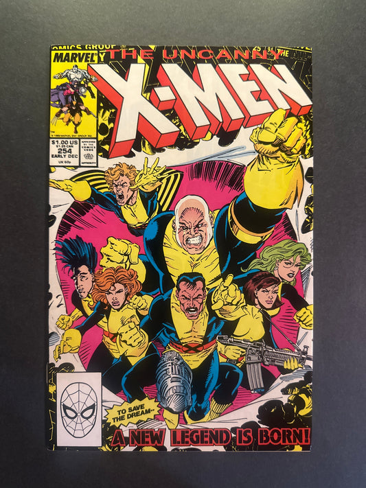 Uncanny X-Men #254 1989