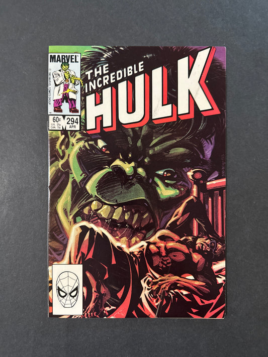 Incredible Hulk #294 1984