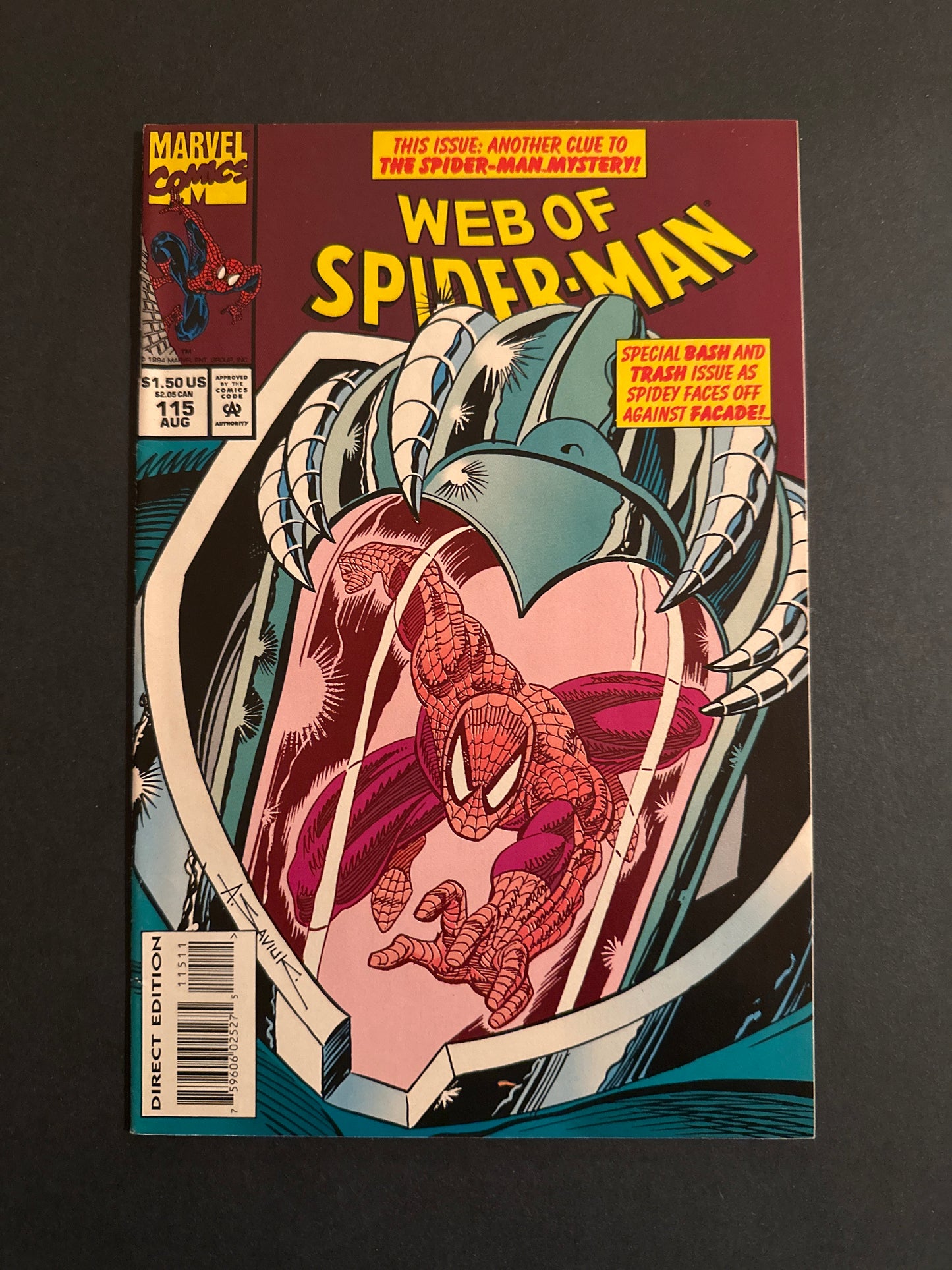 Web of Spider-Man #115 1994