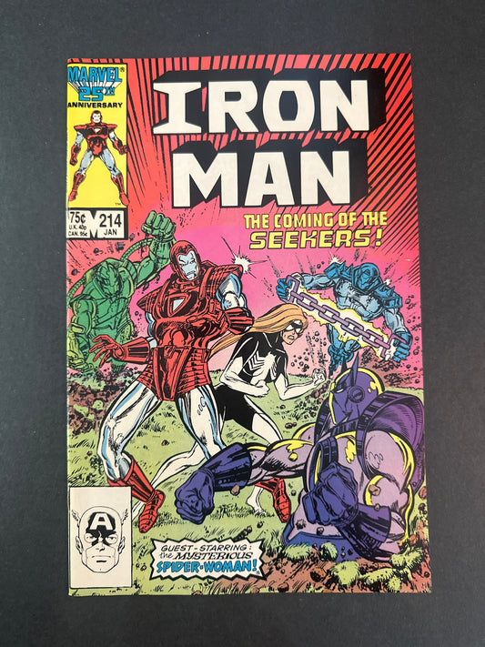 IRON MAN #214 1987